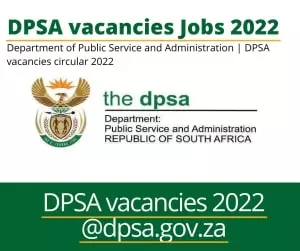 DPSA Project Information Administrator vacancies in Cape Town 2022 Apply now